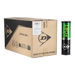 Dunlop Tennisbälle Fort Allcourt TS Dose 18x4er Im Karton
