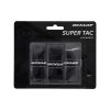 Dunlop Overgrip Super Tac 0.5mm (extrem Griffig, Feuchtigkeitsabsorbierend) Schwarz - 3 Stück
