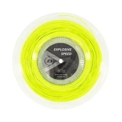 Dunlop Tennissaite Explosive Speed (Haltbarkeit+Power) Gelb 200m Rolle