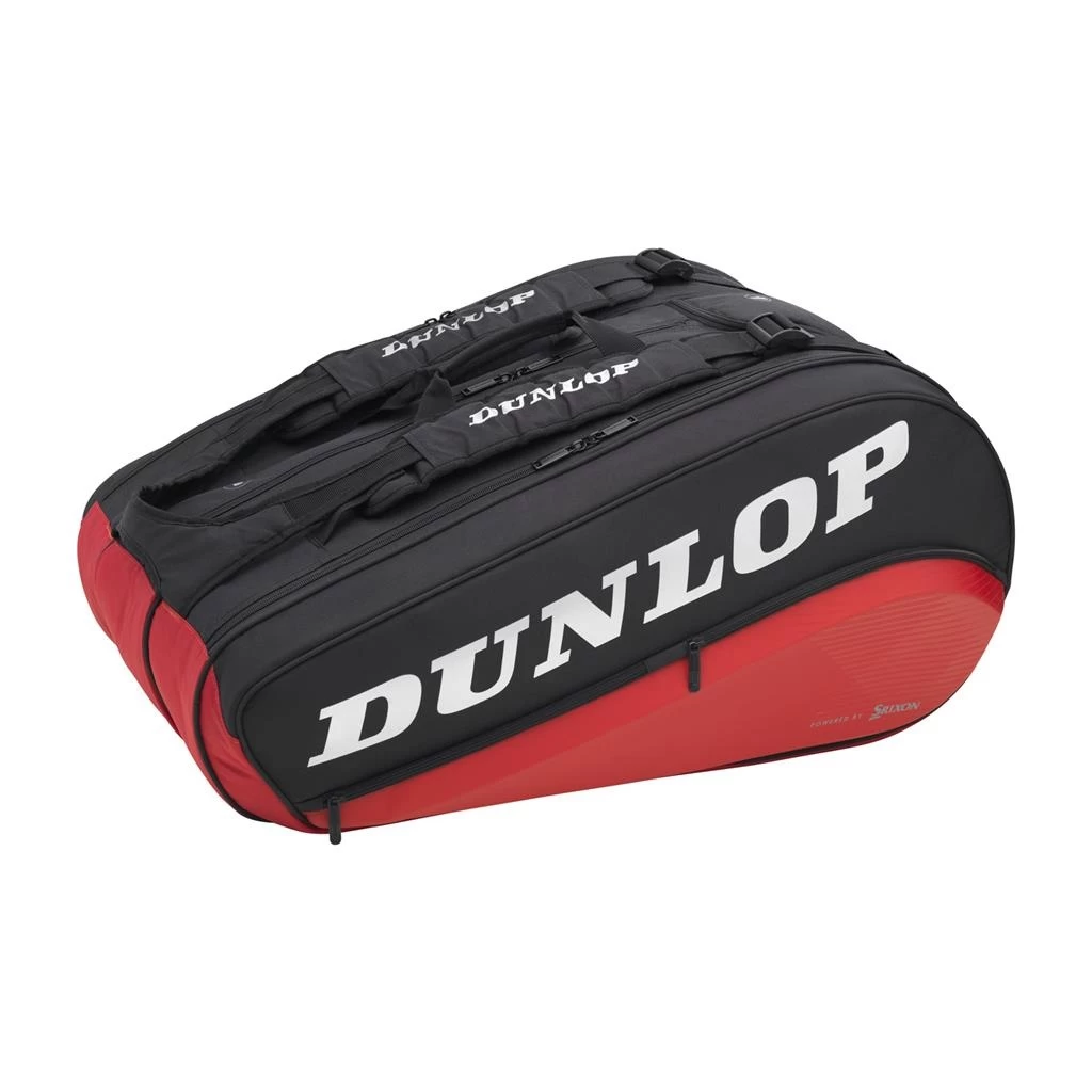 Dunlop Tennis-Racketbag Srixon CX Performance Thermo (Schlägertasche, 2 Hauptfächer) Schwarz/rot 8er 3 Dunlop Tennis-Racketbag Srixon CX Performance Thermo (Schlägertasche, 2 Hauptfächer) Schwarz/rot 8er
