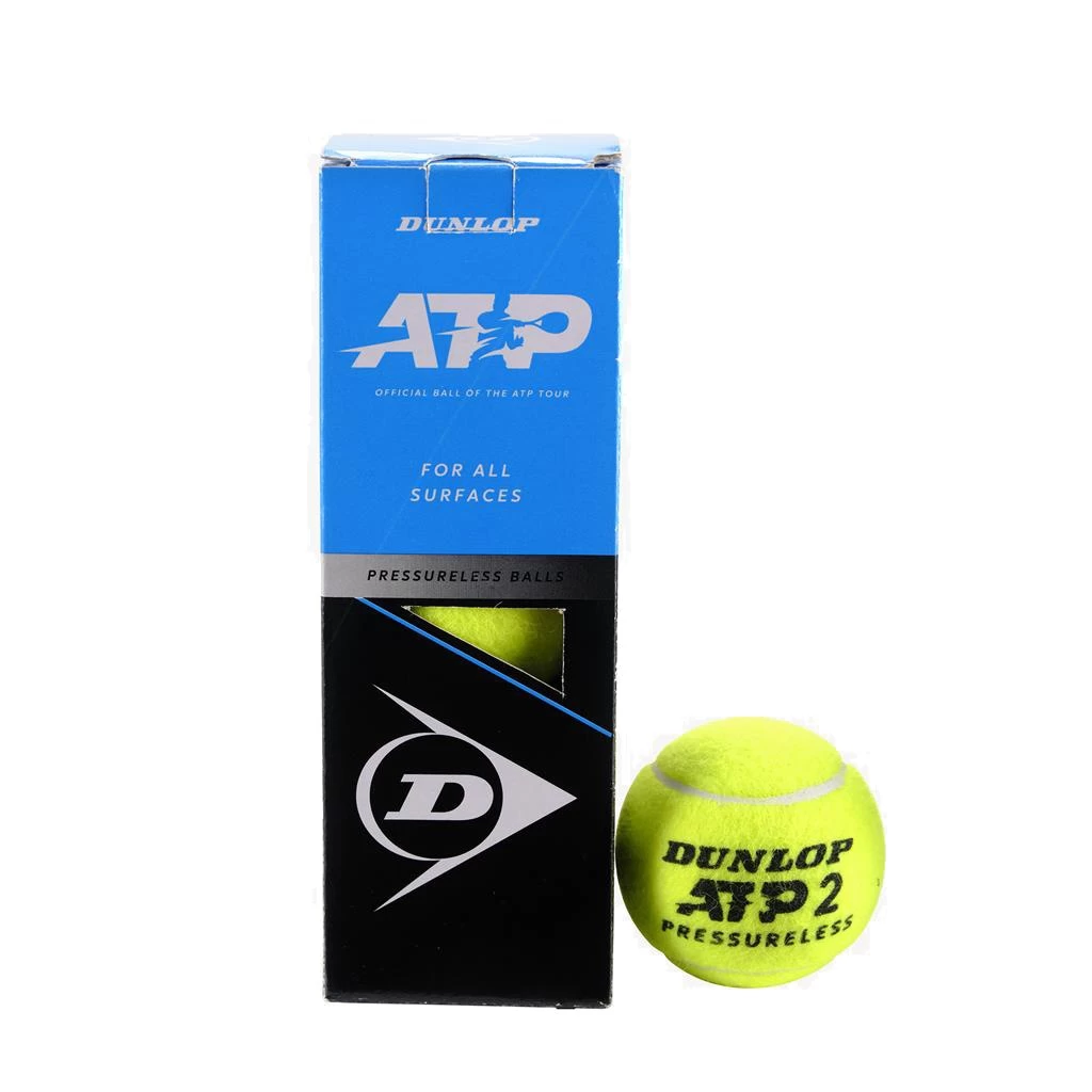 Dunlop Tennisbälle ATP (drucklos, Strapazierfähig, Langlebig) Dose 24x3er Im Karton 3 Dunlop Tennisbälle ATP (drucklos, Strapazierfähig, Langlebig) Dose 24x3er Im Karton