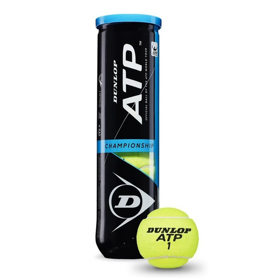 Dunlop Tennisbälle ATP Championship Dose 2x4er Bi-Pack 4 Dunlop Tennisbälle ATP Championship Dose 2x4er Bi-Pack – Bild 2