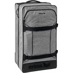 Erima Reise-Sporttasche Travelbag Mit Rolle Medium 70x40x33cm Graumelange
