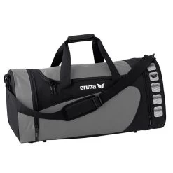 Erima Sporttasche Club 5 Größe L (76 Liter, 70x32x34cm) Granitgrau/schwarz