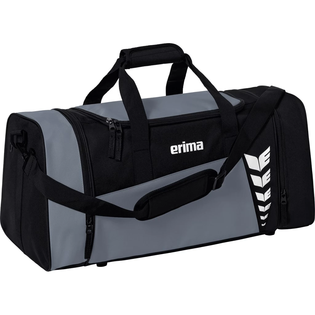 Erima Sporttasche Six Wings (Größe L - 76 Liter) Grau/schwarz 70x32x34cm 3 Erima Sporttasche Six Wings (Größe L - 76 Liter) Grau/schwarz 70x32x34cm