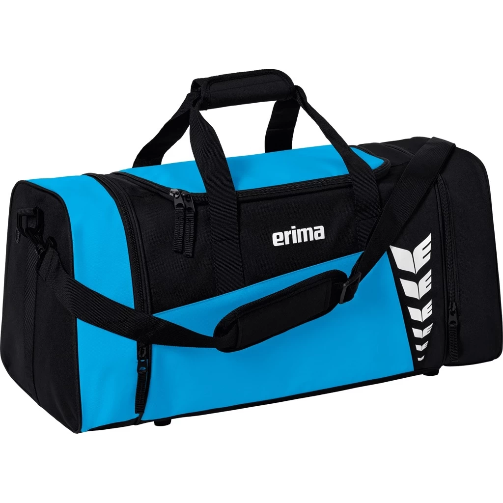 Erima Sporttasche Six Wings (Größe M - 49,5 Liter) Curacaoblau/schwarz 61x29x28cm 3 Erima Sporttasche Six Wings (Größe M - 49,5 Liter) Curacaoblau/schwarz 61x29x28cm