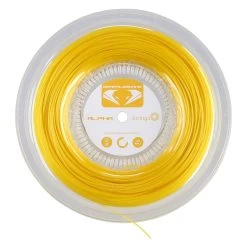 Grapplesnake Tennissaite Alpha 1.25 (Haltbarkeit+Spin) Gelb 200m Rolle