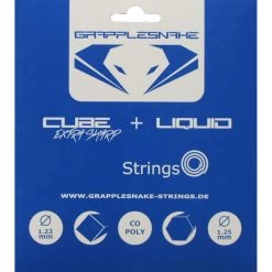 Grapplesnake Tennissaite Hybrid Cube/Liquid (Haltbarkeit+Spin) 2x6m Set