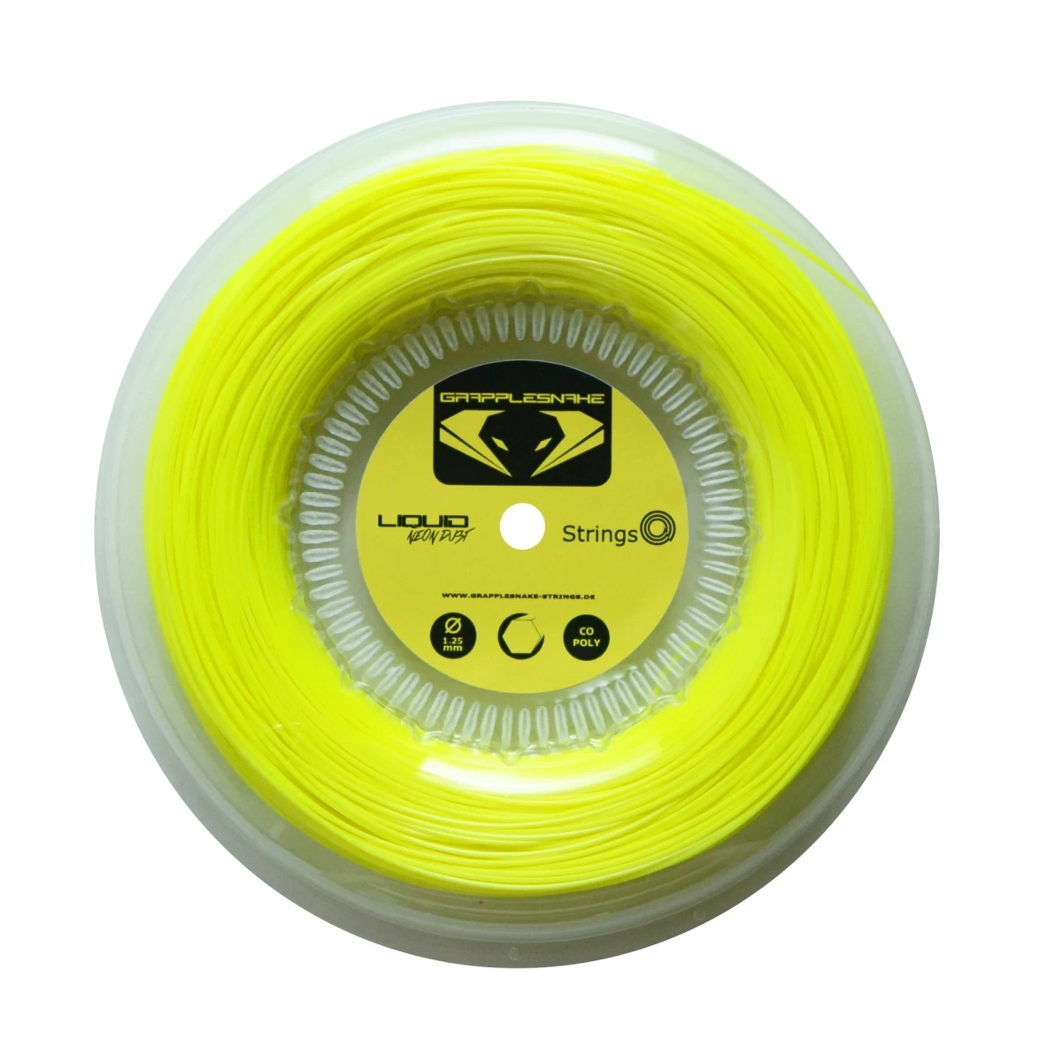 Grapplesnake Tennissaite Liquid Neon Dust (Haltbarkeit+Touch) Gelb 200m Rolle 2 Grapplesnake Tennissaite Liquid Neon Dust (Haltbarkeit+Touch) Gelb 200m Rolle