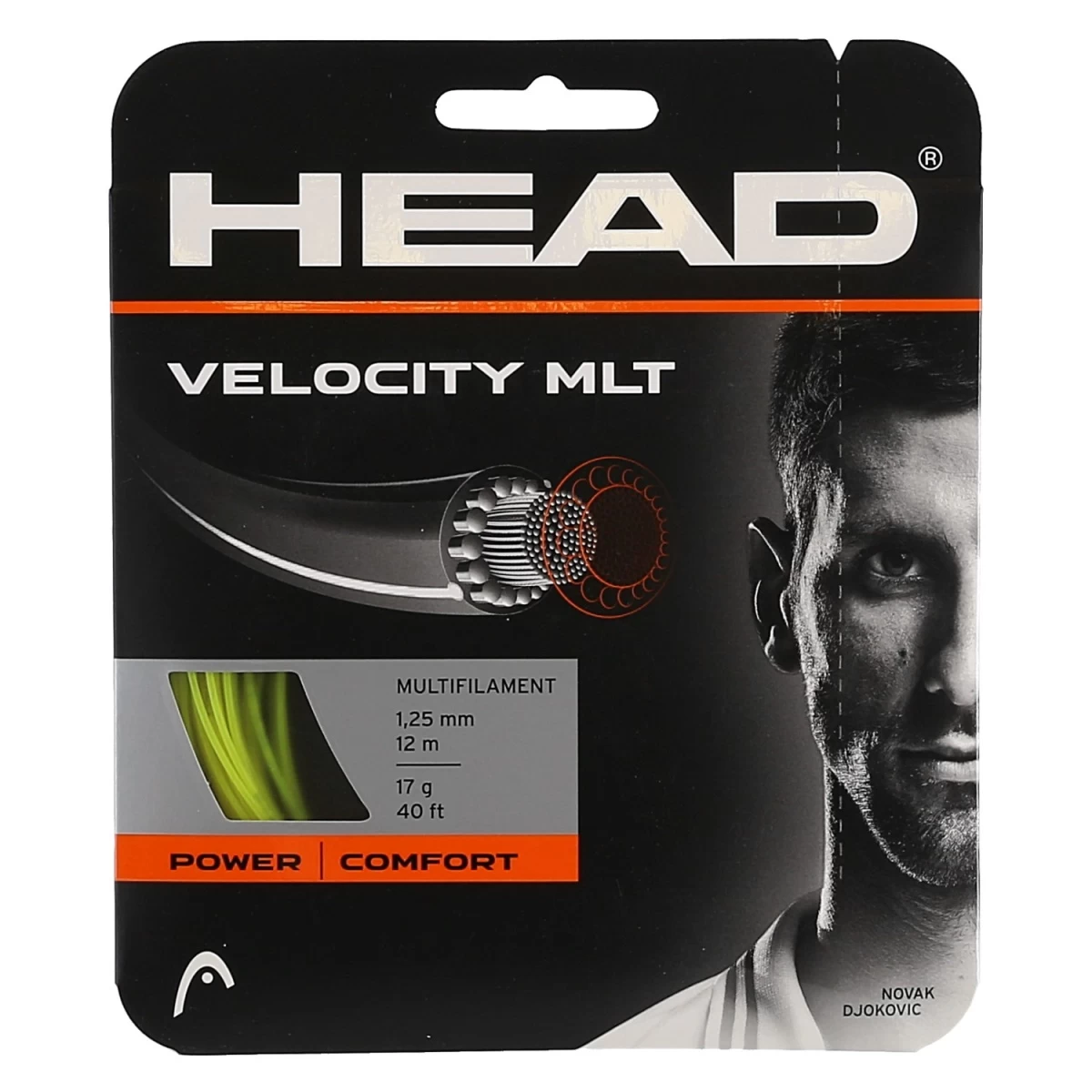 Head Tennissaite Velocity MLT (Armschonung+Touch) Gelb 12m Set 3 Head Tennissaite Velocity MLT (Armschonung+Touch) Gelb 12m Set
