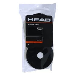 Head Overgrip Prime Tour 0.6 Mm (Komfort, Griffigkeit) Schwarz 30er Clip-Beutel