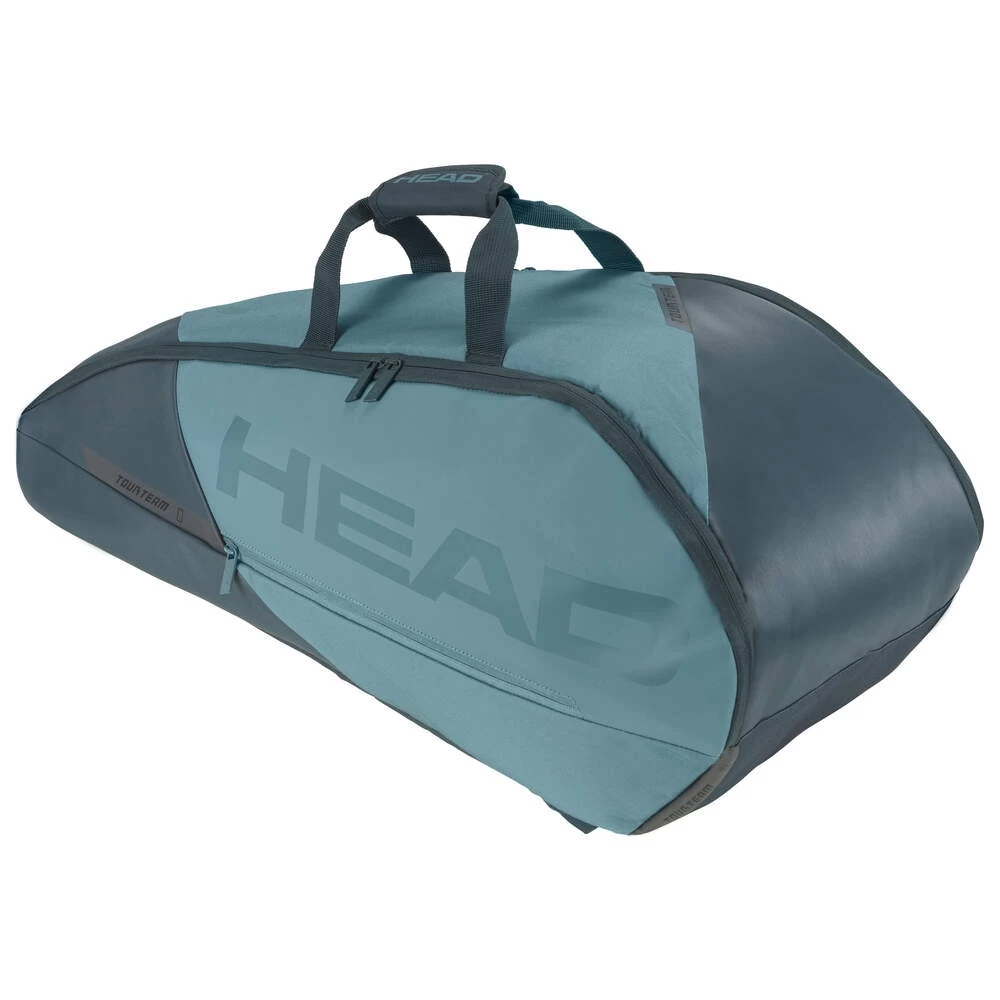 Head Tennis-Racketbag Tour Racquet Bag M (Schlägertasche, 2 Hauptfächer) 2023 Cyanblau 6er 3 Head Tennis-Racketbag Tour Racquet Bag M (Schlägertasche, 2 Hauptfächer) 2023 Cyanblau 6er