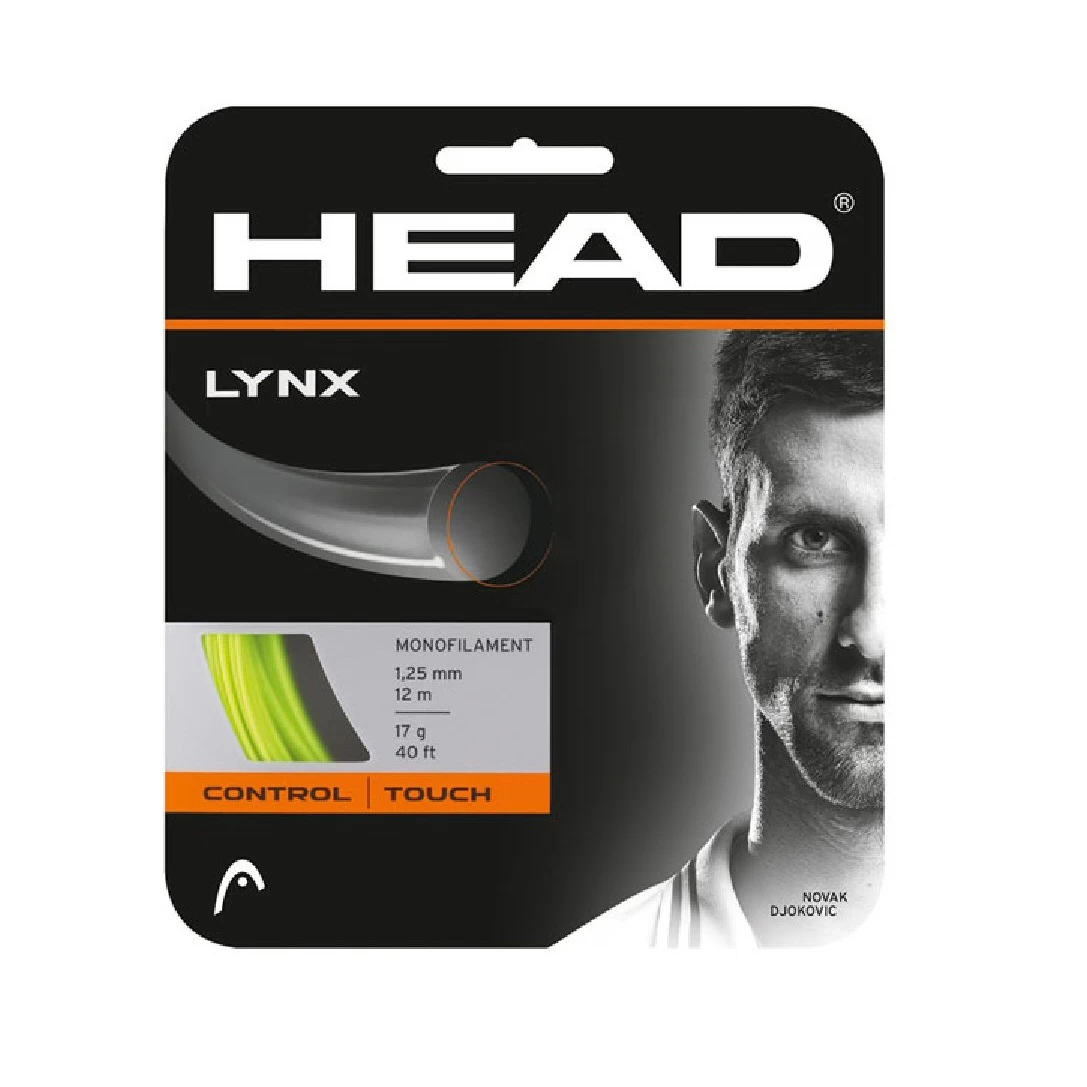 Head Tennisssaite Lynx (Haltbarkeit) Gelb 12m Set 3 Head Tennisssaite Lynx (Haltbarkeit) Gelb 12m Set