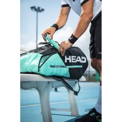 Head Tennis-Racketbag Tour Team (Schlägertasche, 3 Hauptfächer) Schwarz/mint 12R -Tennis Verkaufsgeschäft Head 283422 BKMI Tour Team Tasche 3 1000x1000 1