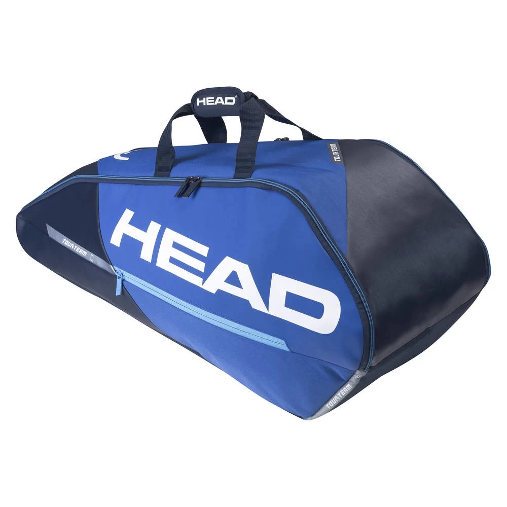 Head Tennis-Racketbag Tour Team (Schlägertasche, 2 Hauptfächer) Blau/navyblau 6R 3 Head Tennis-Racketbag Tour Team (Schlägertasche, 2 Hauptfächer) Blau/navyblau 6R