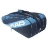 Head Tennis-Racketbag Elite (Schlägertasche, 3 Hauptfächer) Navyblau 12R -Tennis Verkaufsgeschäft Head 283592 BLNV Elite 12R Tasche 1000x1000 1