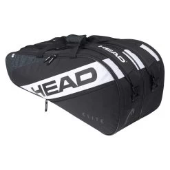 Head Tennis-Racketbag Elite #22 (Schlägertasche, 2 Hauptfächer) Schwarz/weiss 9R
