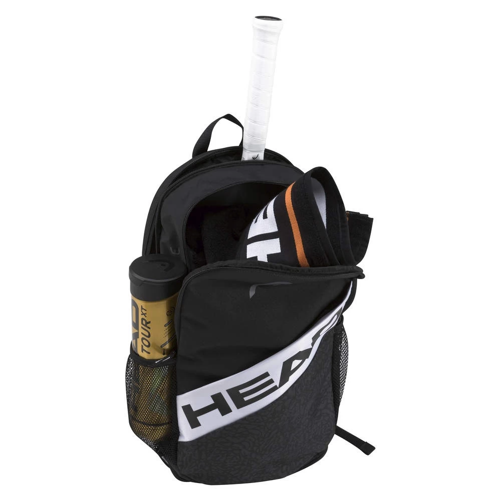 Head Tennis-Rucksack Elite (Schläger+Schuhfach, 21L) Schwarz/weiss 4 Head Tennis-Rucksack Elite (Schläger+Schuhfach, 21L) Schwarz/weiss – Bild 2