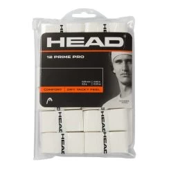 Head Overgrip Prime Pro 0.55mm Weiss 12er Clip-Beutel