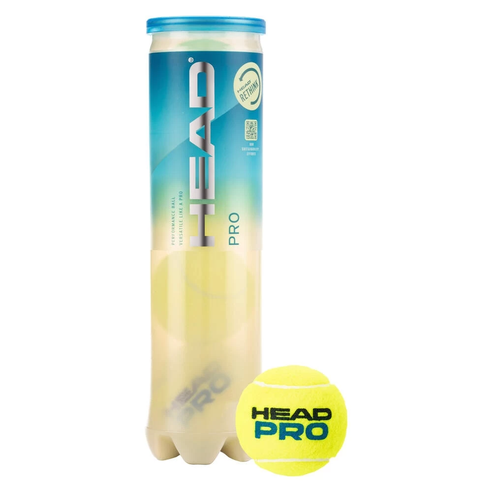 Head Tennisbälle Pro (mit Smart Optik Filz) Dose 4er 3 Head Tennisbälle Pro (mit Smart Optik Filz) Dose 4er