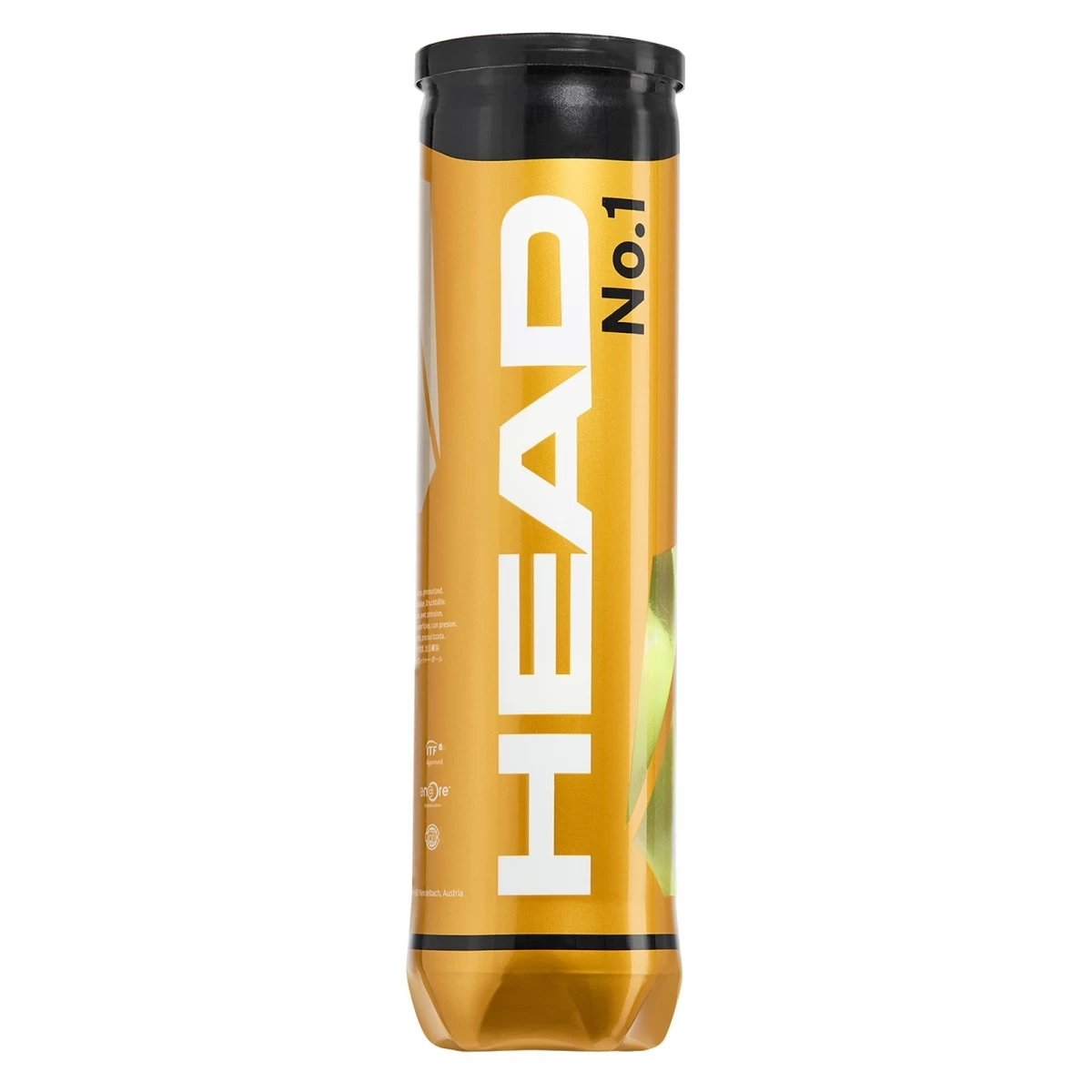 Head Tennisbälle No. 1 DTB Dose 4er 3 Head Tennisbälle No. 1 DTB Dose 4er