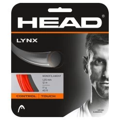 Head Tennisssaite Lynx (Haltbarkeit) Rot 12m Set