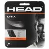 Head Tennisssaite Lynx (Haltbarkeit) Anthrazit 12m Set