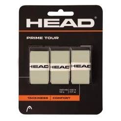Head Overgrip Prime Tour 0.6 Mm (Komfort, Griffigkeit) Grau 3er