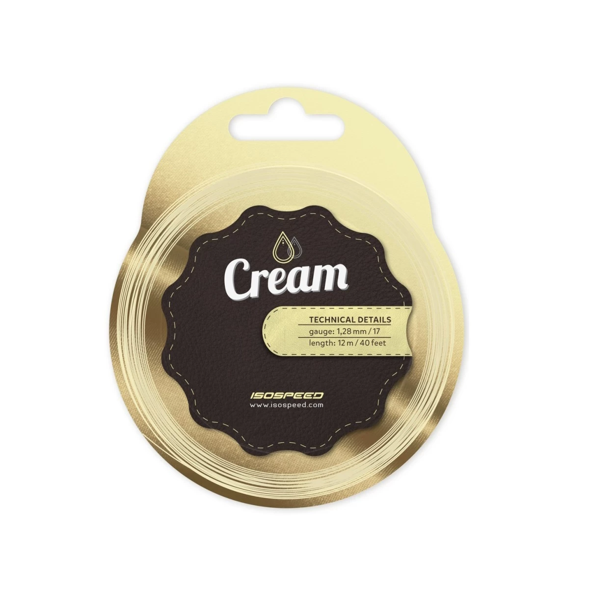 IsoSpeed Tennissaite IsoSpeed Tennissaite Cream (Haltbarkeit+Kontrolle) 12m Set 3 IsoSpeed Tennissaite IsoSpeed Tennissaite Cream (Haltbarkeit+Kontrolle) 12m Set