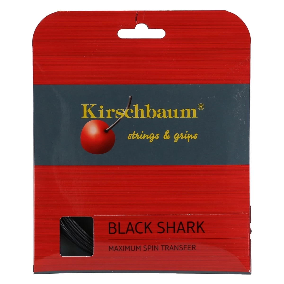 Kirschbaum Tennissaite Black Shark (Haltbarkeit+Spin) Schwarz 12m Set 3 Kirschbaum Tennissaite Black Shark (Haltbarkeit+Spin) Schwarz 12m Set