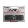 Karakal Basisband X-Gel (Shockabsorption, Glatt Gelocht) 2.2mm Schwarz -Tennis Verkaufsgeschäft Karakal Basisband XGEL schwarz 1200x1200 1