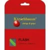 Kirschbaum Tennissaite Flash (Haltbarkeit+Power) Lime 12m Set