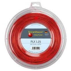 Kirschbaum Tennissaite PLX (Haltbarkeit+Kontrolle) Rot 200m Rolle