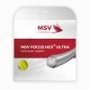 MSV Tennissaite Focus Hex Ultra (Spin+Spannungskonstanz) Neongelb 12m Set