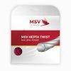 MSV Tennissaite Hepta Twist (Haltbarkeit+Spin) Rot 12m Set -Tennis Verkaufsgeschäft MSV Hepta Twist 12m Tennissaite Red 1200x1200 1