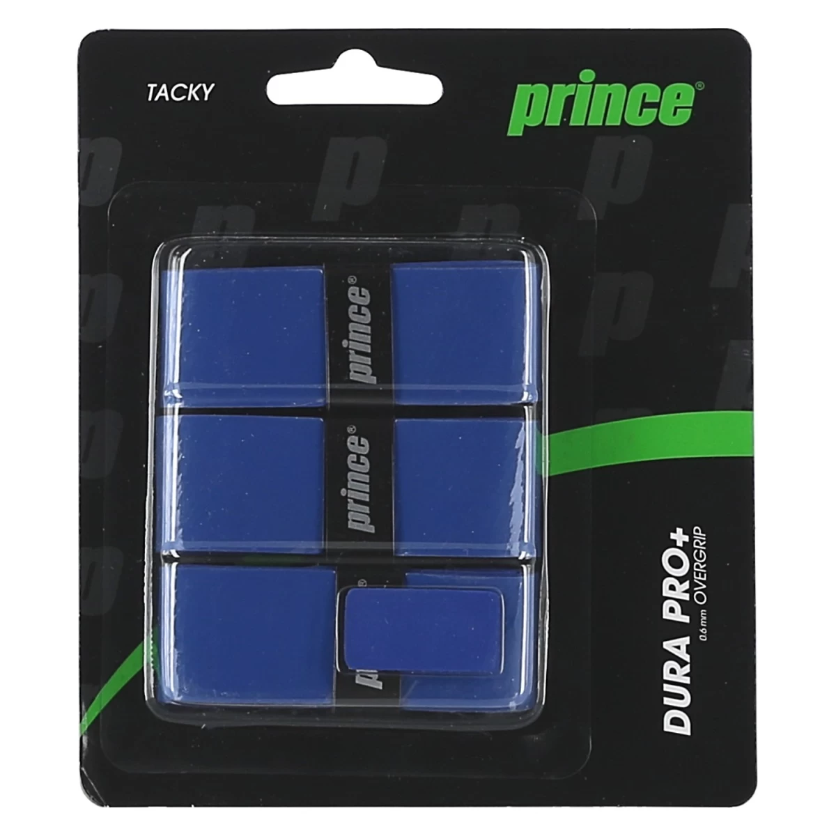 Prince Overgrip Dura Pro+ 0.6mm Blau 3er 3 Prince Overgrip Dura Pro+ 0.6mm Blau 3er