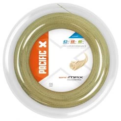 Pacific Tennissaite Spin Max (Spin+Kontrolle) Beige 200m Rolle
