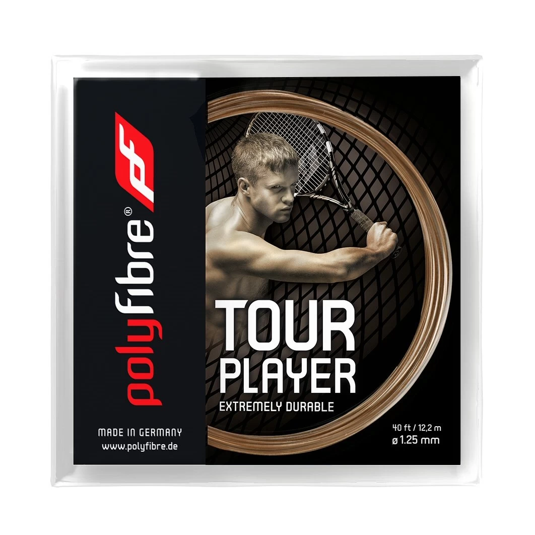 Polyfibre Tour Player 1.25 Natur Tennissaite 3 Polyfibre Tour Player 1.25 Natur Tennissaite