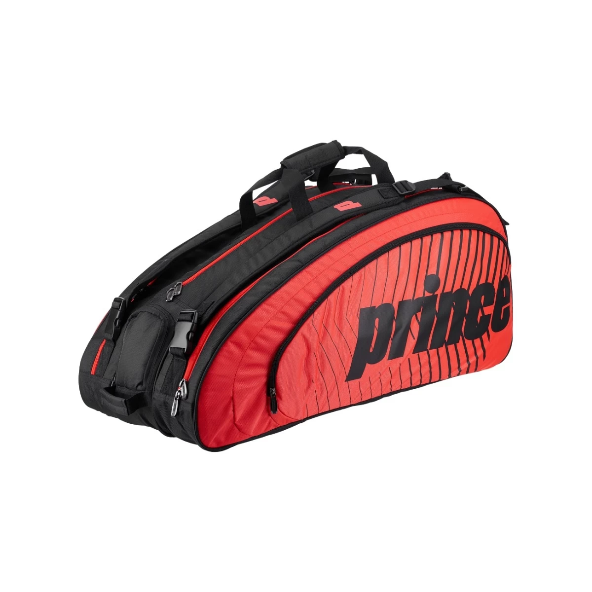 Prince Racketbag Tour Challenger Rot/schwarz 12er 5 Prince Racketbag Tour Challenger Rot/schwarz 12er – Bild 3