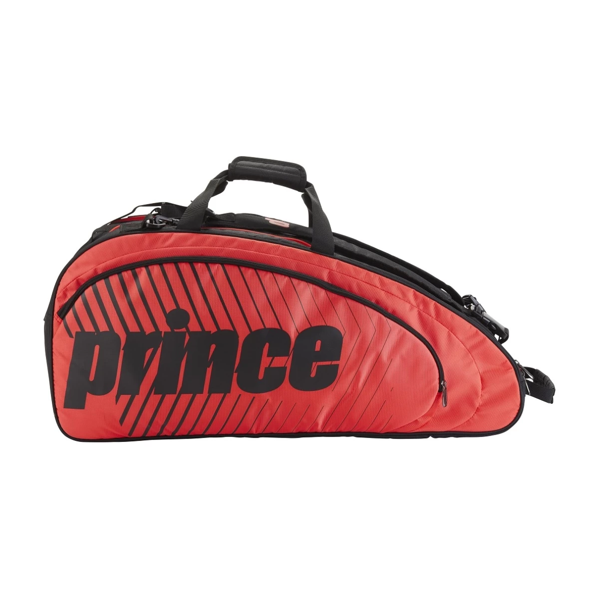Prince Tennis-Racketbag (Schlägertasche, 2 Hauptfächer) Tour Future 6er Rot/schwarz 8 Prince Tennis-Racketbag (Schlägertasche, 2 Hauptfächer) Tour Future 6er Rot/schwarz – Bild 6