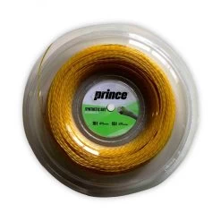 Prince Tennissaite Synthetic Gut Mit Duraflex (Allround+Haltbarkeit) Gold 200m Rolle