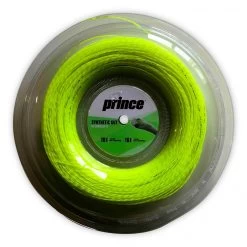 Prince Tennissaite Synthetic Gut Mit Duraflex (Allround+Haltbarkeit) Gelb 200m Rolle