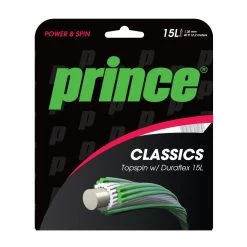 Prince Tennissaite Synthetic Gut Duraflex (Allround+Haltbarkeit) Weiss 12m Set