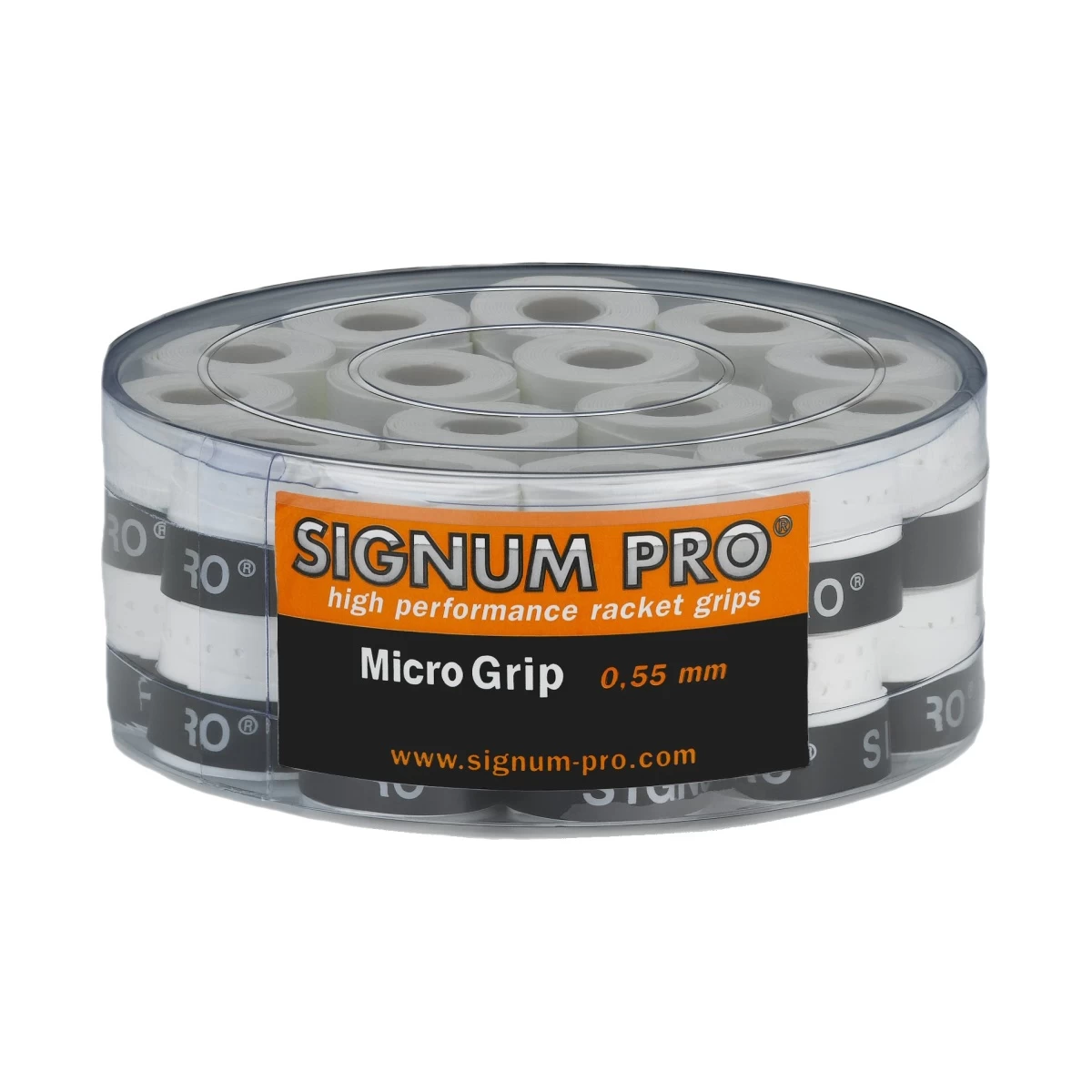 Signum Pro Overgrip Micro 0.55mm Weiss 30er Box 3 Signum Pro Overgrip Micro 0.55mm Weiss 30er Box