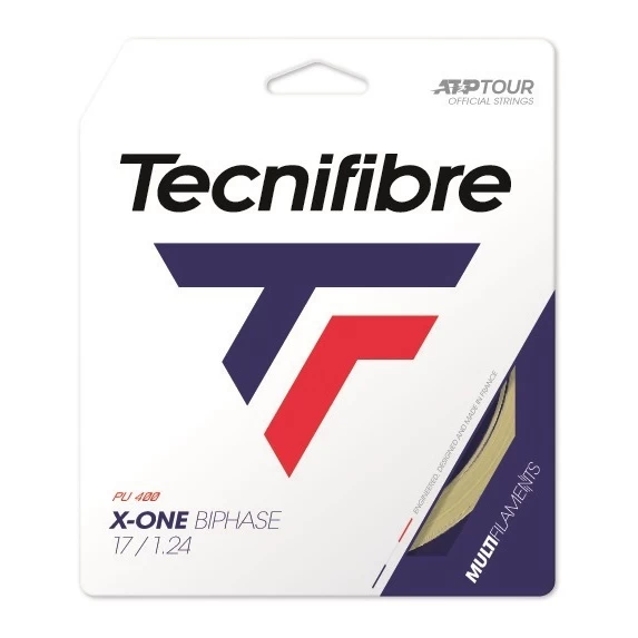 Tecnifibre Tennissaite X-One Biphase (Touch+Power) Natur 12m Set 3 Tecnifibre Tennissaite X-One Biphase (Touch+Power) Natur 12m Set