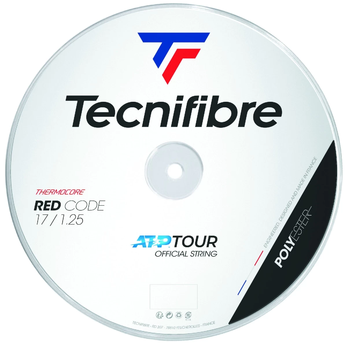 Tecnifibre Tennissaite Pro Red Code Rot 200m Rolle 3 Tecnifibre Tennissaite Pro Red Code Rot 200m Rolle