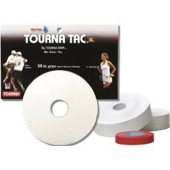 Tourna Overgrip Tac XL Tour Pack Weiss 30er Beutel -Tennis Verkaufsgeschäft Tourna Tac XL 30er weiss detail 1200x1200 1