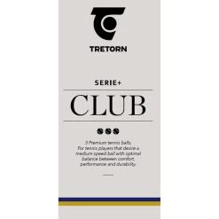 Tretorn Serie+ Plus Club (weicher Kautschukkern) Tennisbälle 18x4er Karton