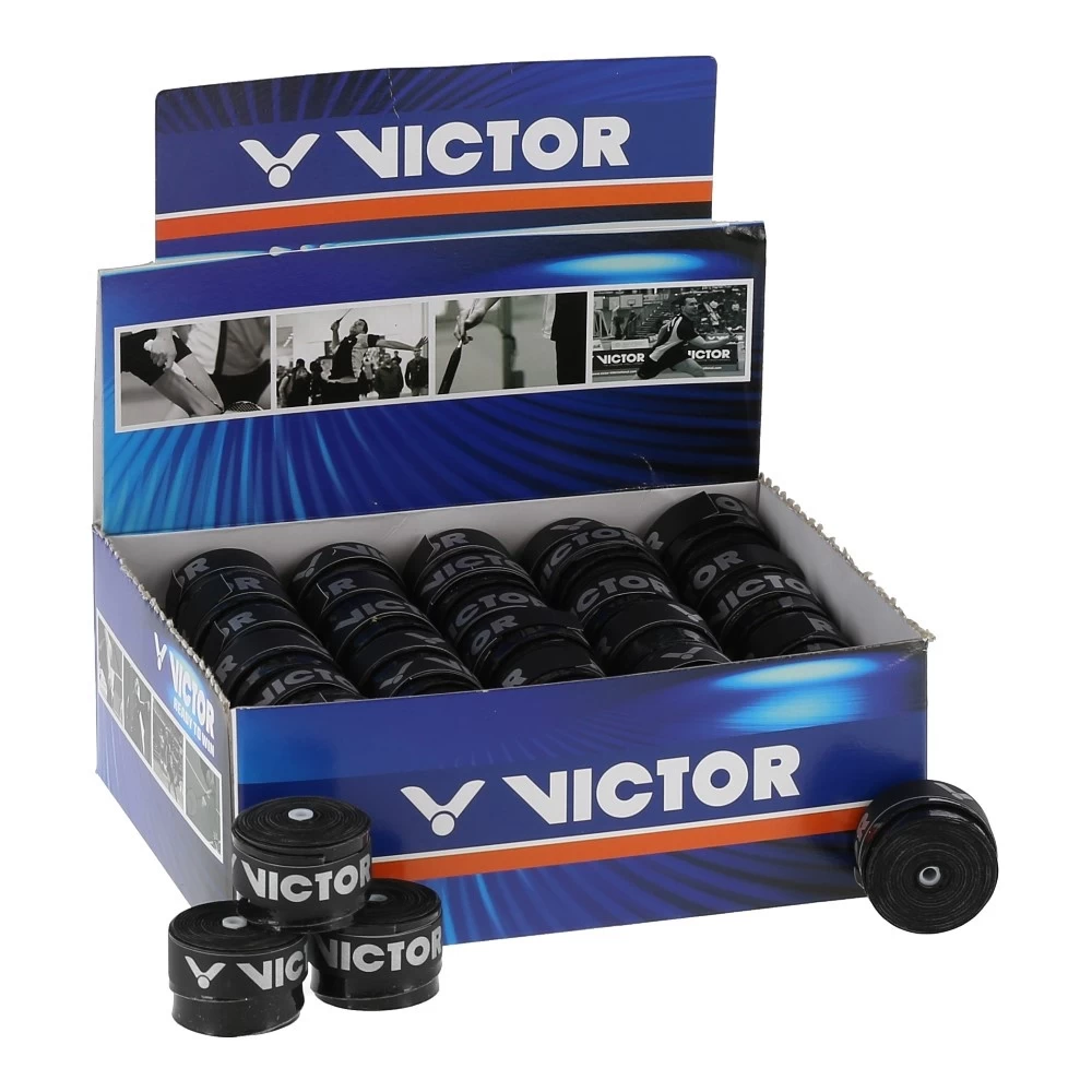 Victor Overgrip Pro Schwarz 60er Box 3 Victor Overgrip Pro Schwarz 60er Box