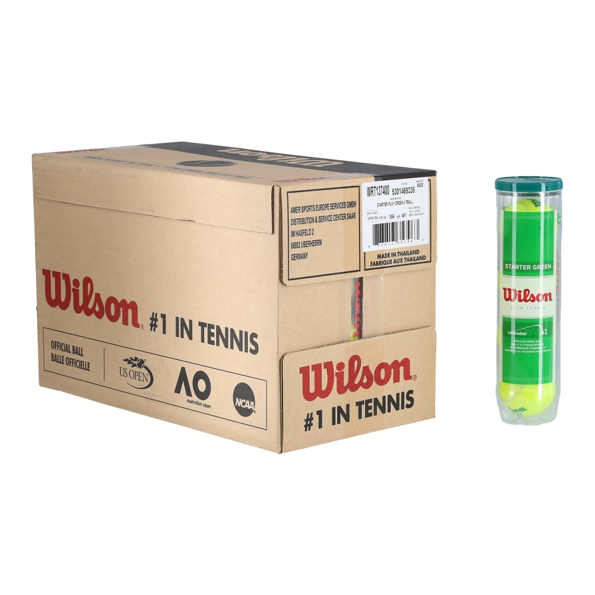 Wilson Methodikbälle Stage 1 Starter Play Green Dose 18x4er Karton 3 Wilson Methodikbälle Stage 1 Starter Play Green Dose 18x4er Karton